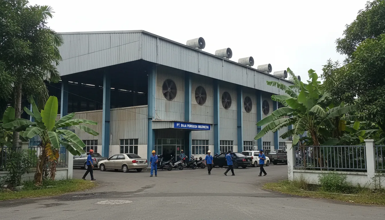 Pabrik baja proyek Yamasteel